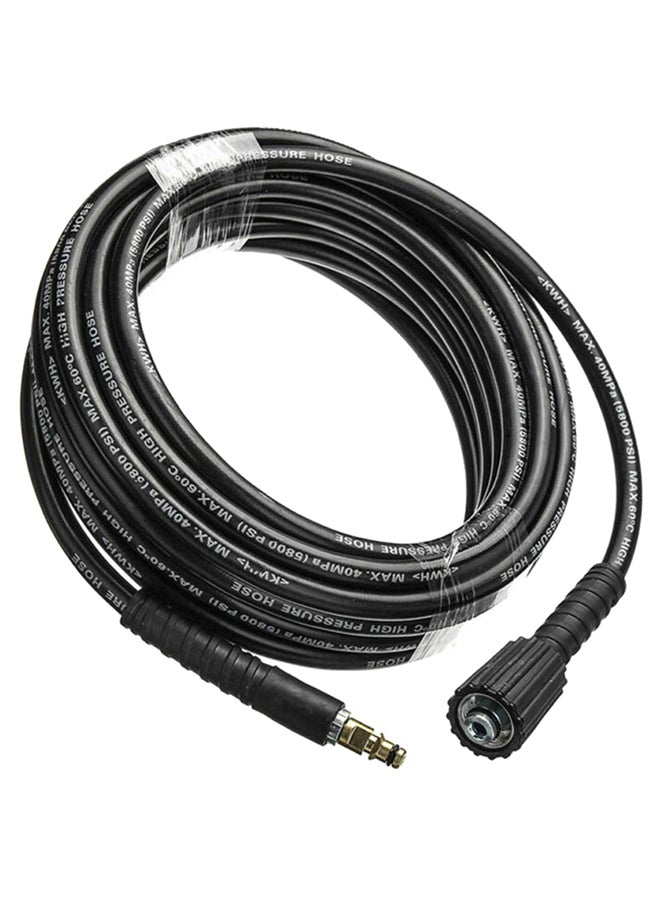 High Pressure Water Cleaning Hose Black 10meter